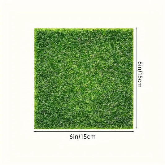 3 pieces of fairy garden grass, toy house decoration micro artificial craft grass, DIY decoration, mini model design accessories