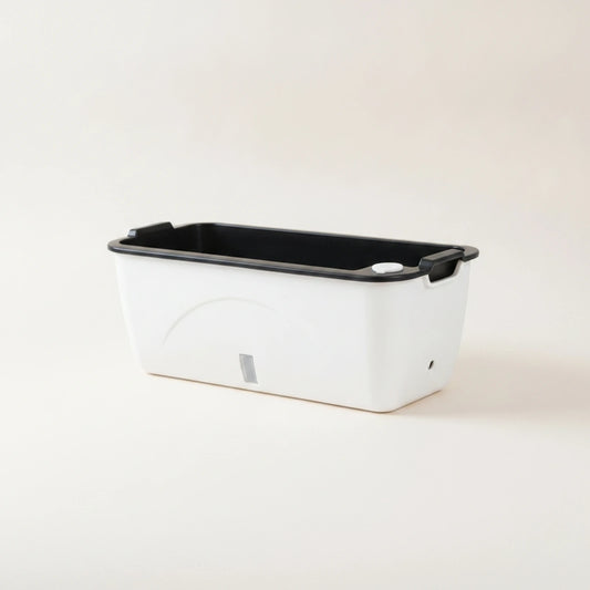 Self-Watering Planter Compact Self Watering Planter Flower Box Long-Lasting Practical for Balcony, Windowsill