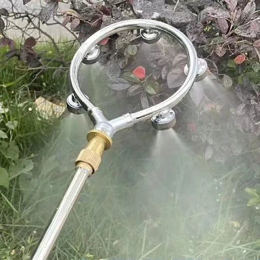 High Pressure Atomization Circular Nozzle Five-Hole Circular Nozzle Stainless Steel Sprinkler Water Flowers And Trees